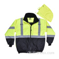 Wasserdichte Konstruktion Winter Parka Hi Vis Bomber Jacke